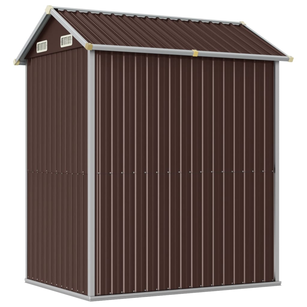 Gerätehaus 192X152,5X237 Cm Verzinkter Stahl