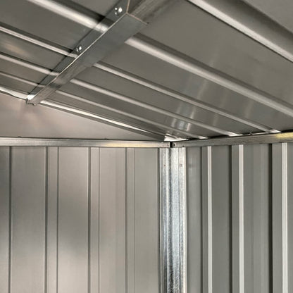 Gerätehaus 192X152,5X237 Cm Verzinkter Stahl