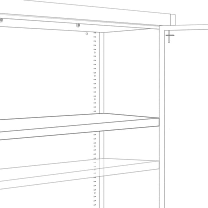 Aktenschrank 105X40X180 Cm Stahl