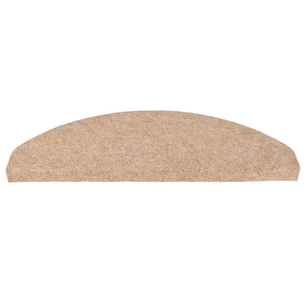 Stufenmatten Selbstklebend 15 Stk. 65x22,5x3,5 cm Beige