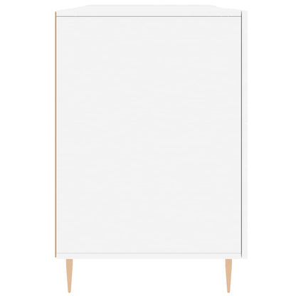 Schreibtisch mit Regal Schwarz Eichen-Optik 140 x 50 x 75 cm