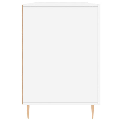 Schreibtisch mit Regal Schwarz Eichen-Optik 140 x 50 x 75 cm