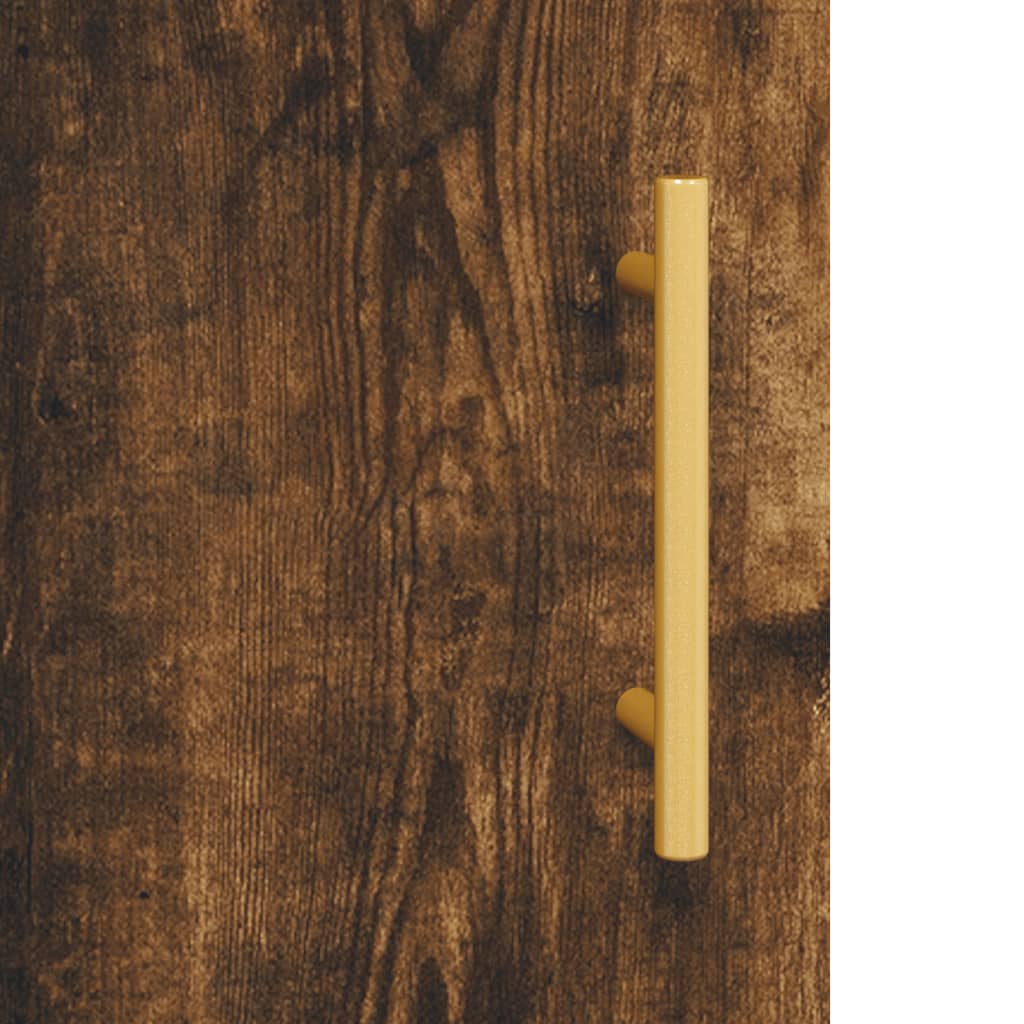 Schreibtisch mit Regal Schwarz Eichen-Optik 140 x 50 x 75 cm