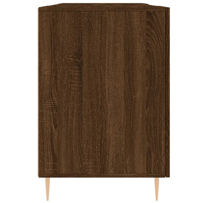 Schreibtisch mit Regal Schwarz Eichen-Optik 140 x 50 x 75 cm