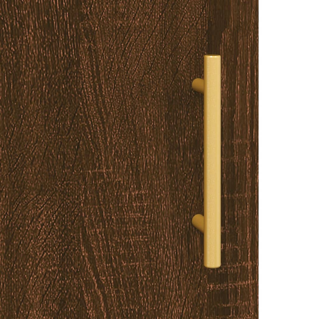 Schreibtisch mit Regal Schwarz Eichen-Optik 140 x 50 x 75 cm
