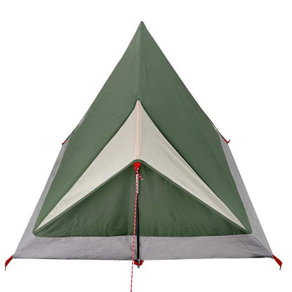 Campingzelt 2 Personen Grau und Orange Wasserfest