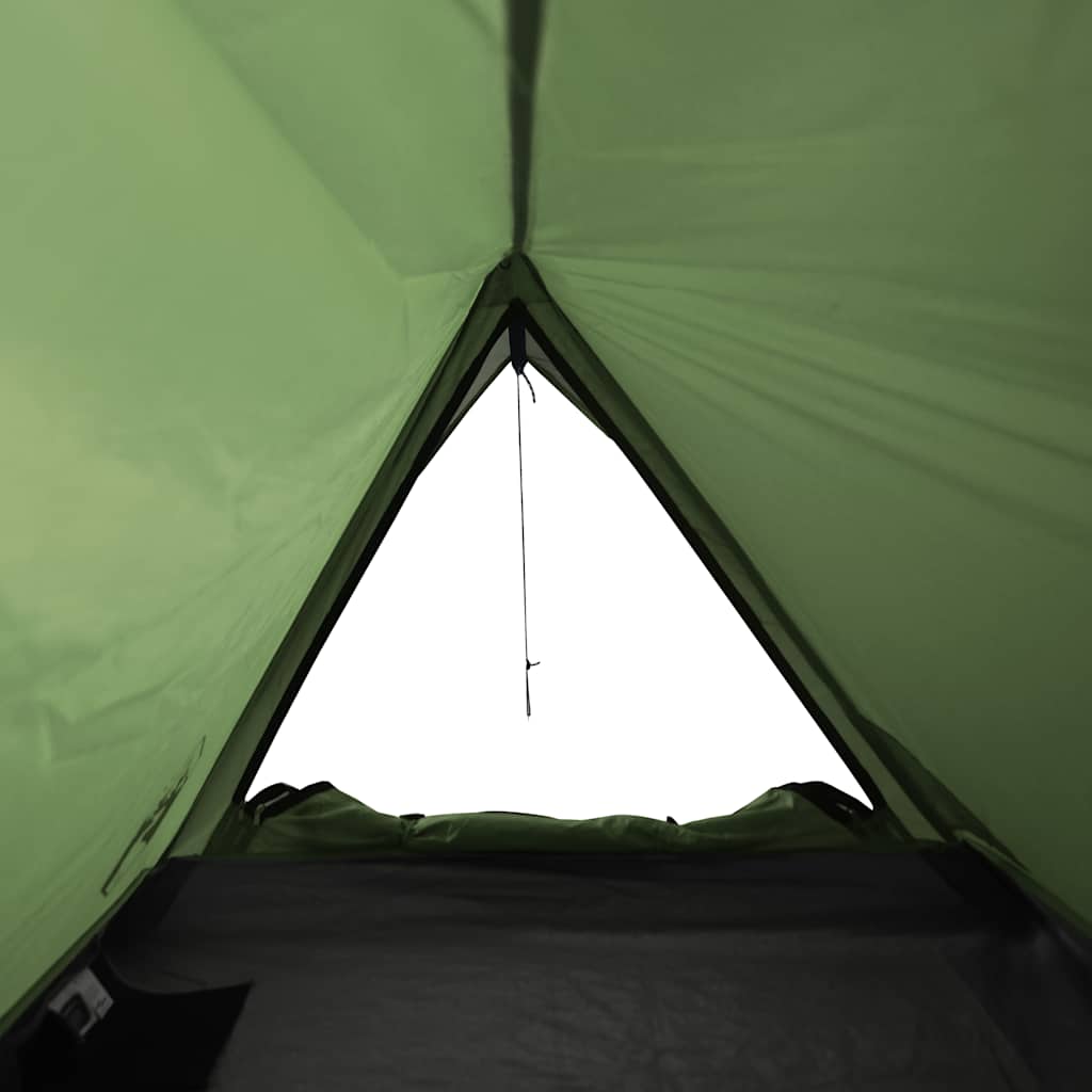 Campingzelt 2 Personen Grau und Orange Wasserfest