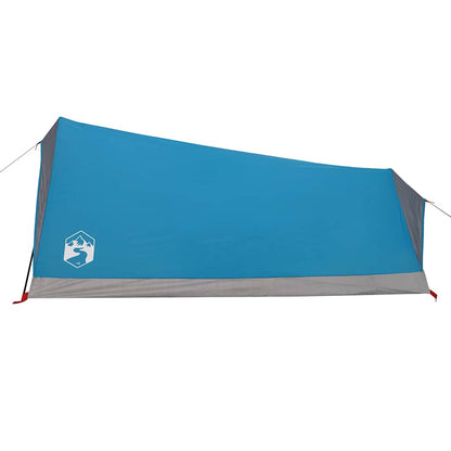 Campingzelt 2 Personen Grau und Orange Wasserfest