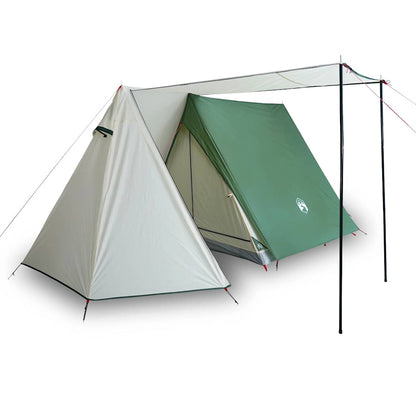 Campingzelt 3 Personen Grau und Orange Wasserfest