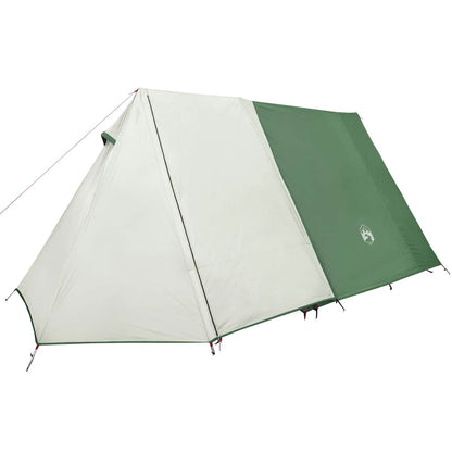 Campingzelt 3 Personen Grau und Orange Wasserfest
