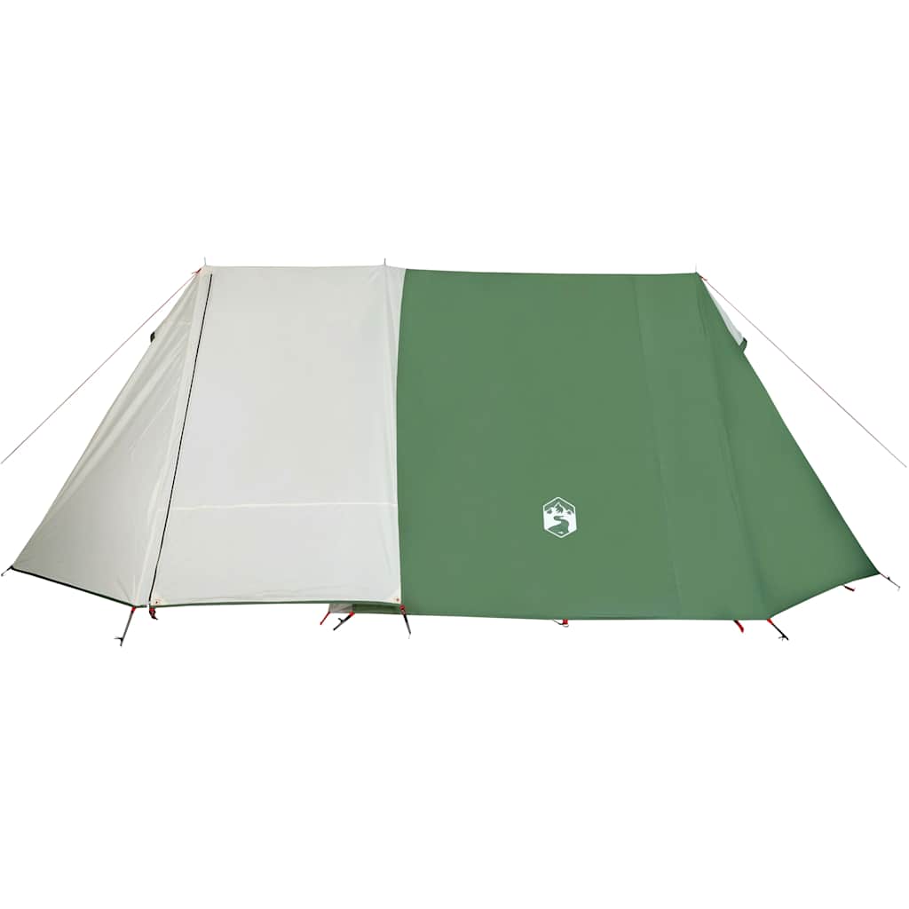 Campingzelt 3 Personen Grau und Orange Wasserfest
