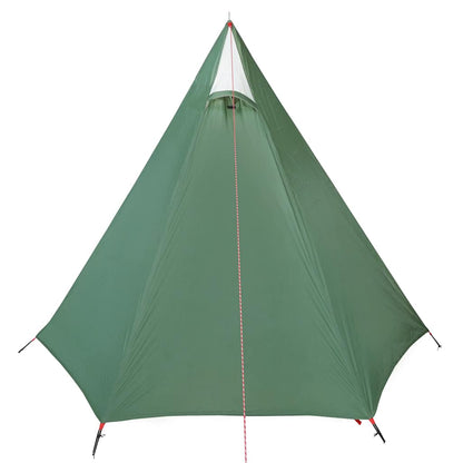 Campingzelt 3 Personen Grau und Orange Wasserfest