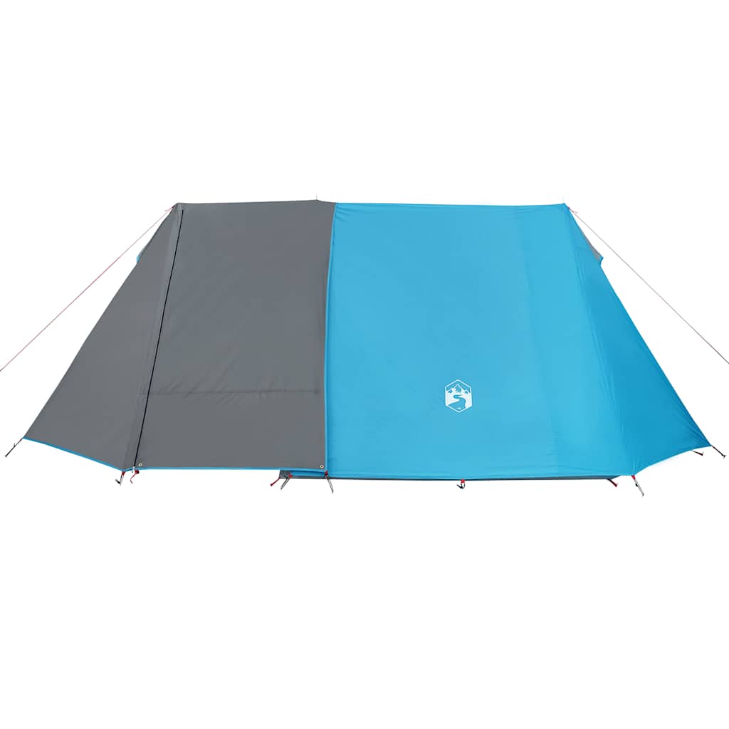 Campingzelt 3 Personen Grau und Orange Wasserfest