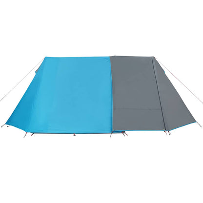 Campingzelt 3 Personen Grau und Orange Wasserfest