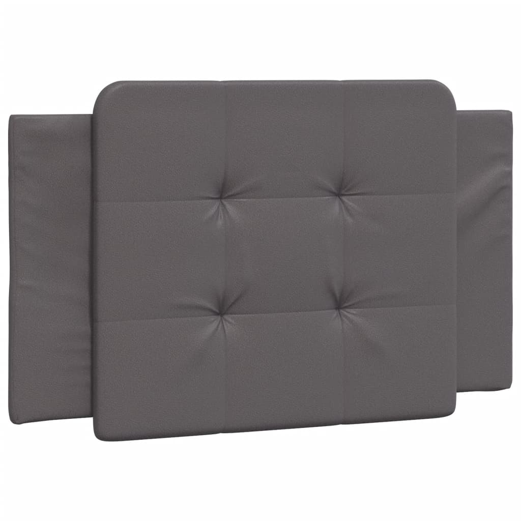 Polster-Einzelbett Modell inkl. Matratze, Kunstlederbezug 80x200 cm