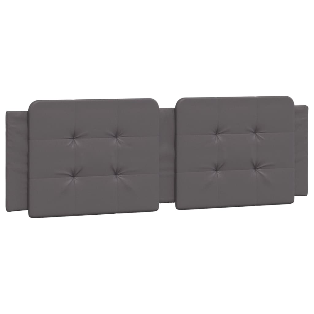Polster-Doppelbett Modell inkl. Matratze, Kunstlederbezug 160x200 cm