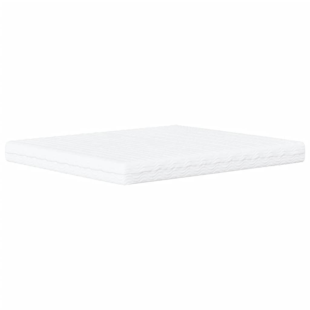 Polster-Doppelbett Modell inkl. Matratze, Kunstlederbezug 160x200 cm