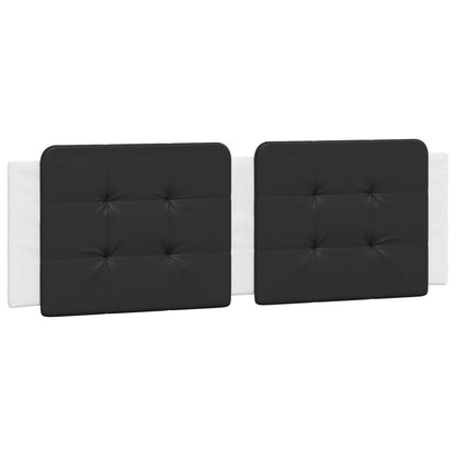 Polster-Doppelbett Modell inkl. Matratze, Kunstlederbezug 160x200 cm