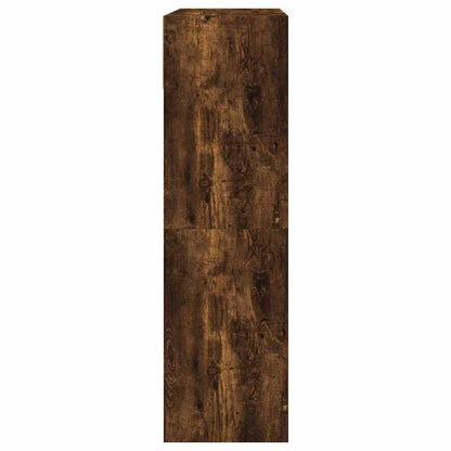 Schuhschrank mit 2 Klappen Weiß 80x34x116 cm