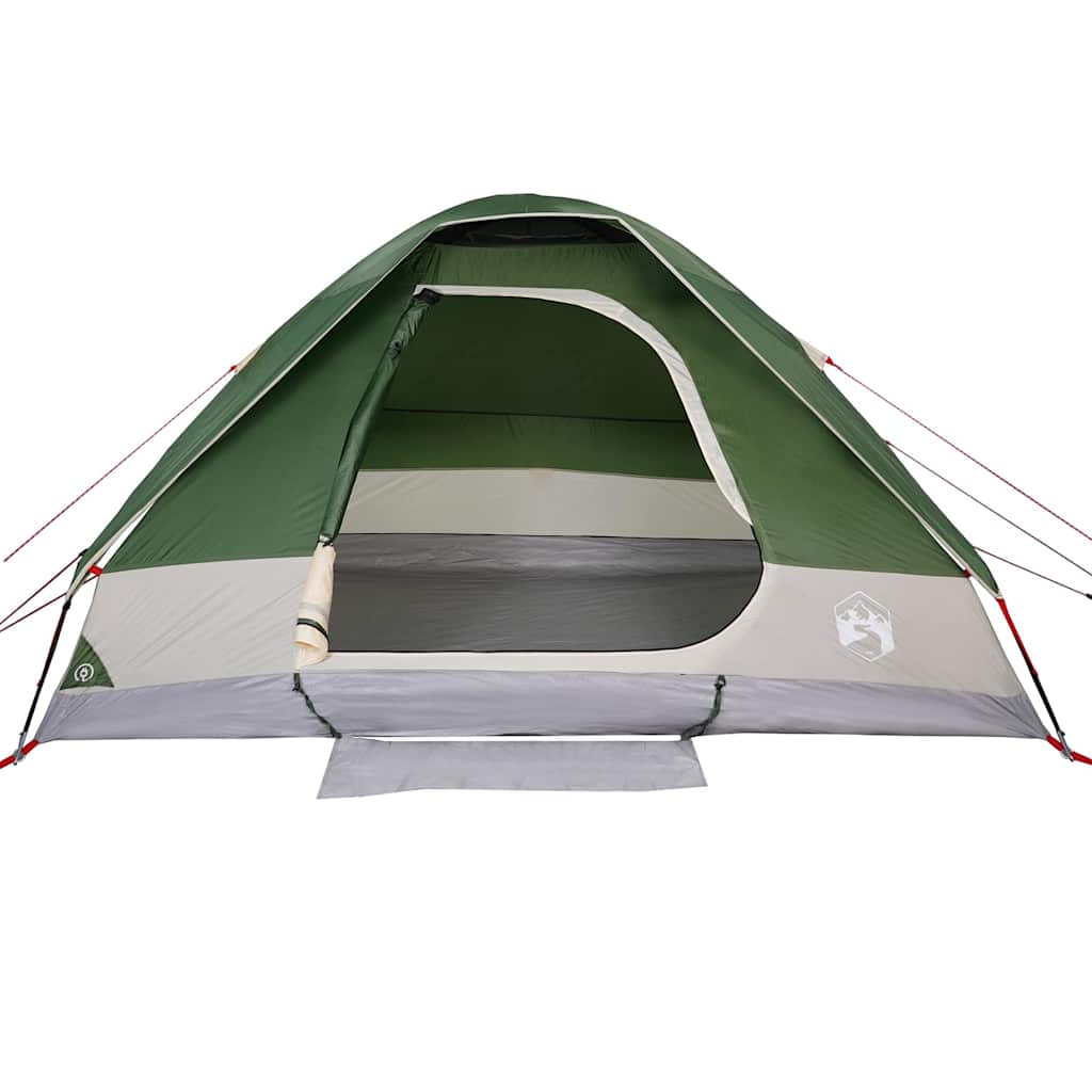 Kuppel-Familienzelt 6 Personen Weiß Verdunkelt Wasserdicht