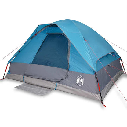 Kuppel-Familienzelt 6 Personen Weiß Verdunkelt Wasserdicht