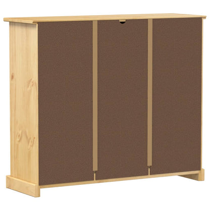 Schuhschrank Corona 99x32x47 cm Massivholz Kiefer