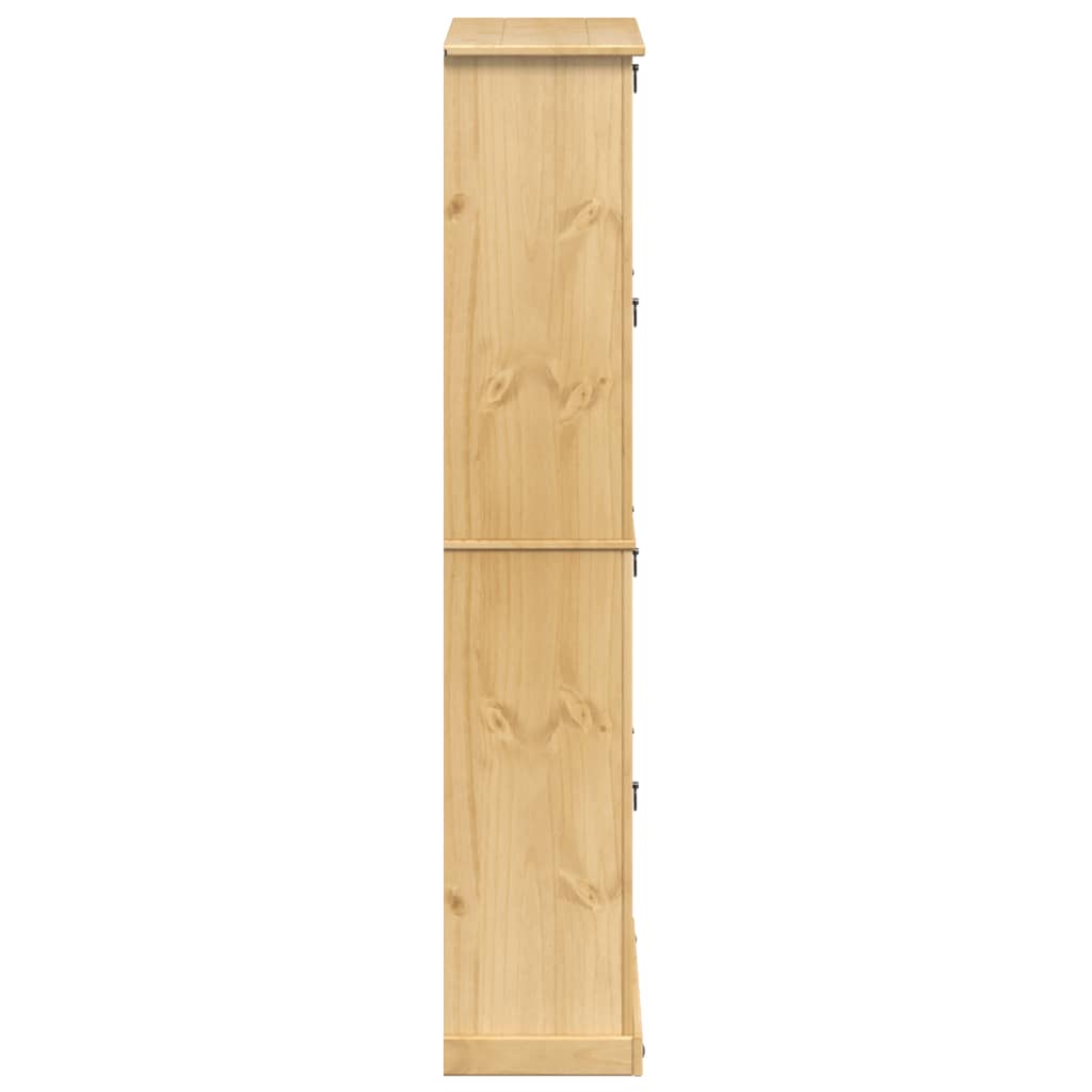 Schuhschrank Corona 99x32x47 cm Massivholz Kiefer