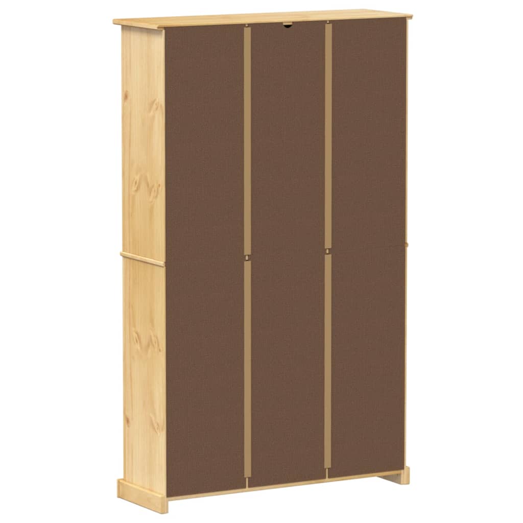 Schuhschrank Corona 99x32x47 cm Massivholz Kiefer