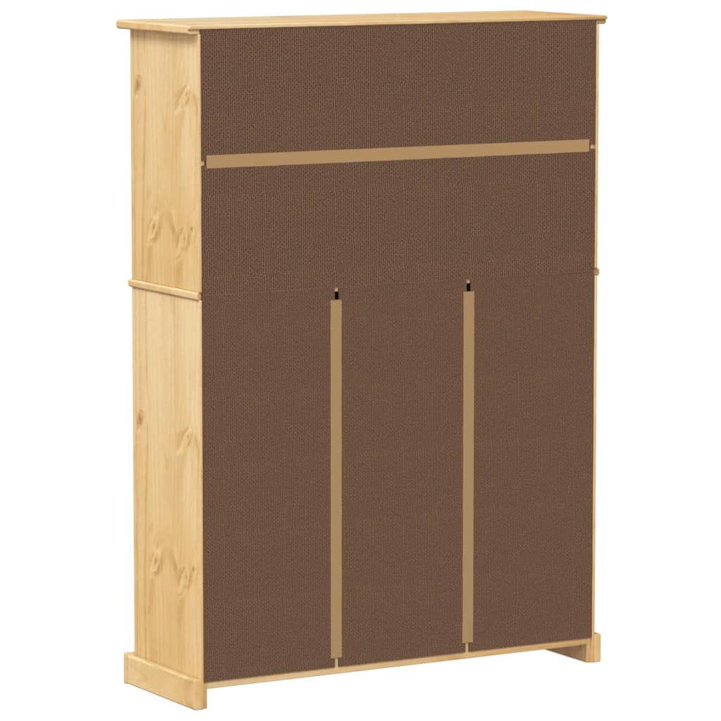 Schuhschrank Corona 99x32x47 cm Massivholz Kiefer