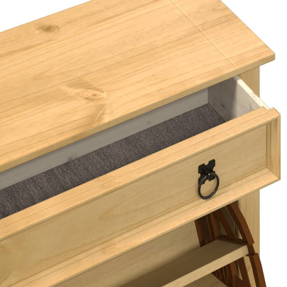 Schuhschrank Corona 99x32x47 cm Massivholz Kiefer