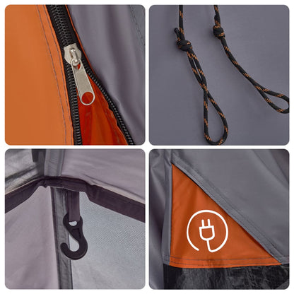 Kuppel-Campingzelt 3 Personen Quick Release