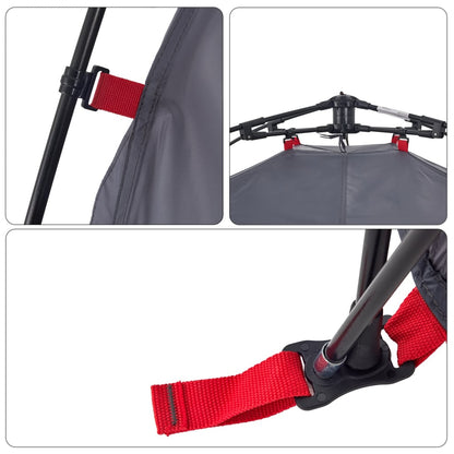 Kuppel-Campingzelt 3 Personen Quick Release