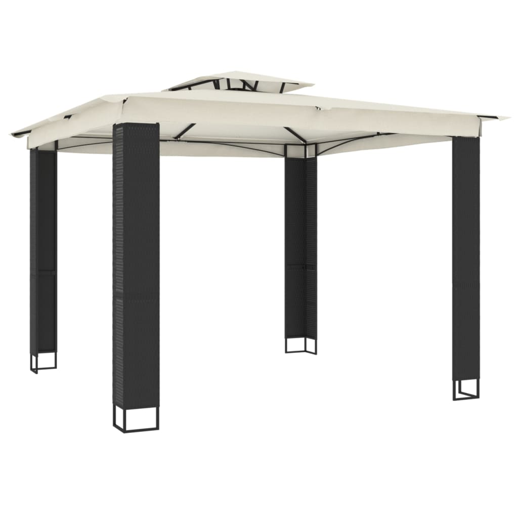Pavillon Mit Doppeldach 2,94X2,94 M Stahl