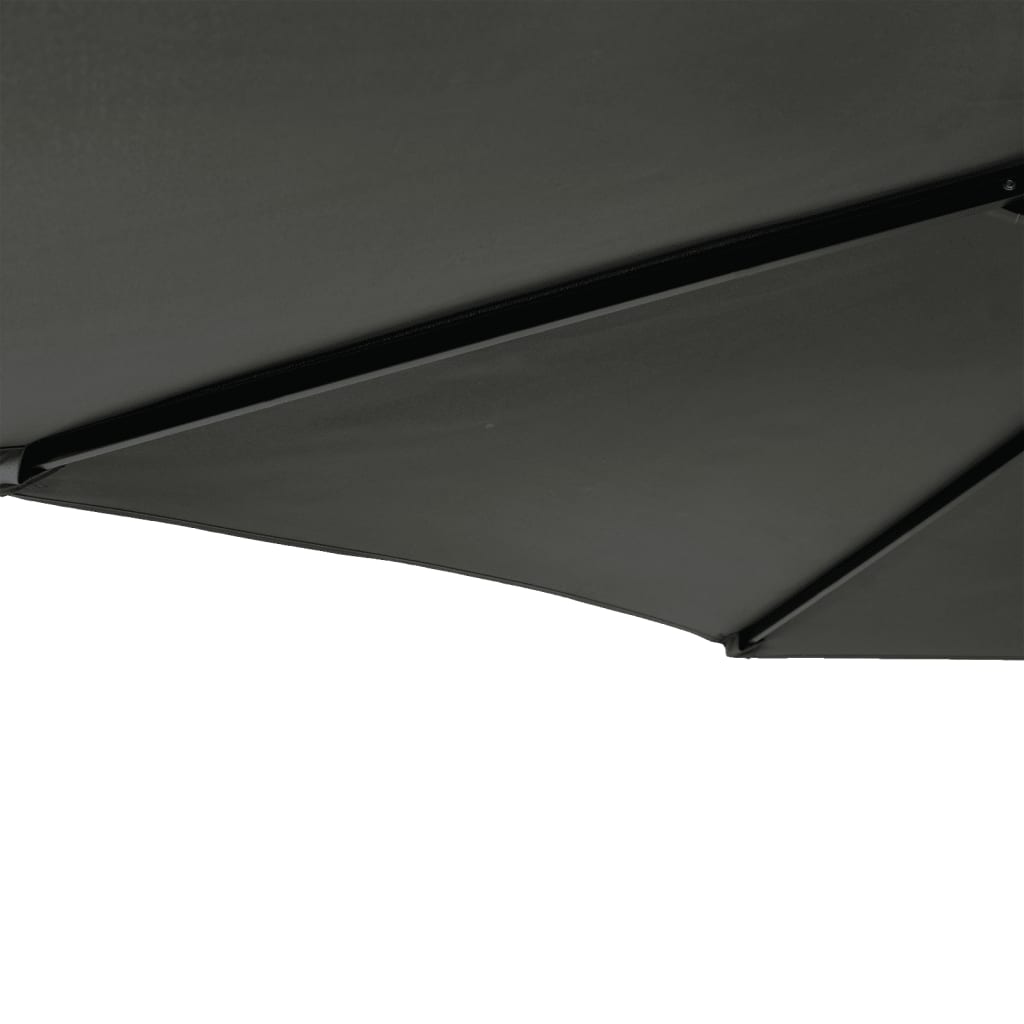 Sonnenschirm mit Stahlmast Weiß 225x225x212 cm