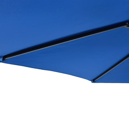 Sonnenschirm mit Stahlmast Weiß 225x225x212 cm