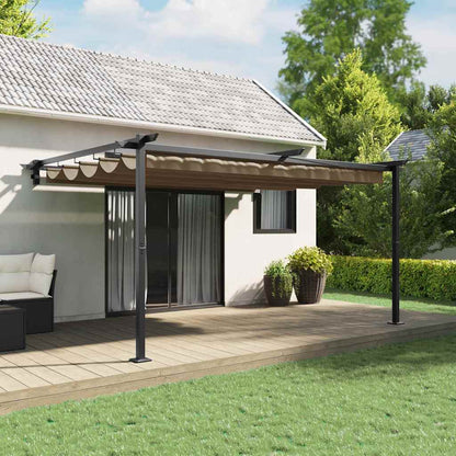 Pavillon Creme 400 x 300 x 200 cm Polyester