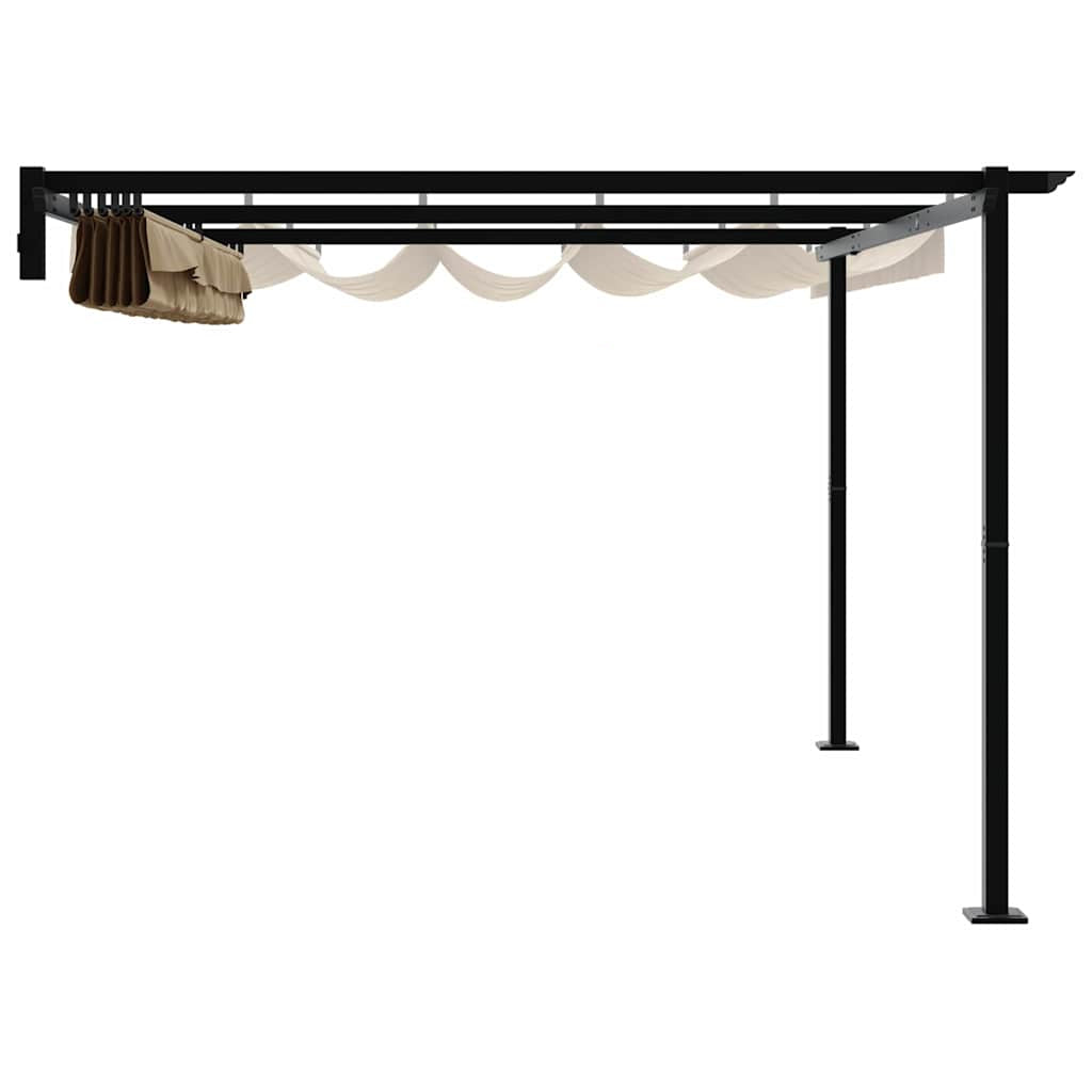 Pavillon Creme 400 x 300 x 200 cm Polyester