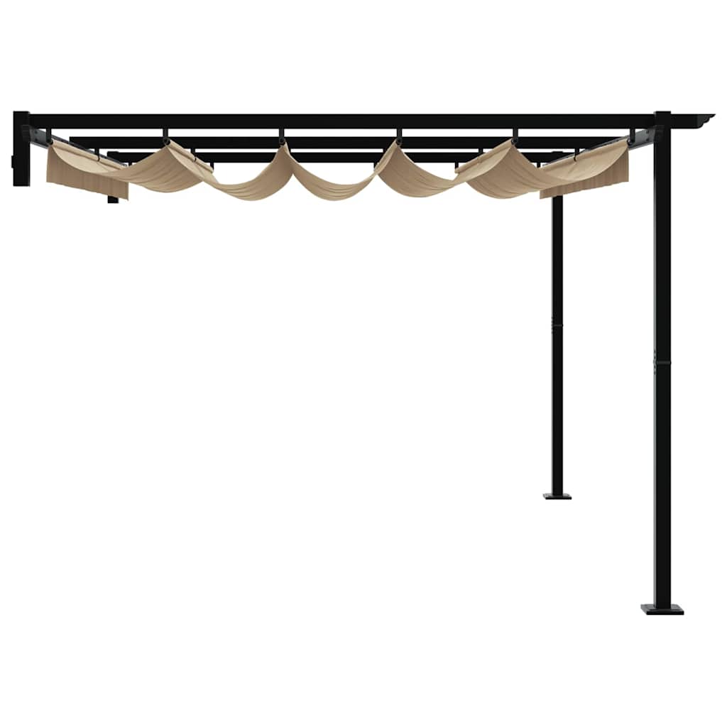 Pavillon Creme 400 x 300 x 200 cm Polyester