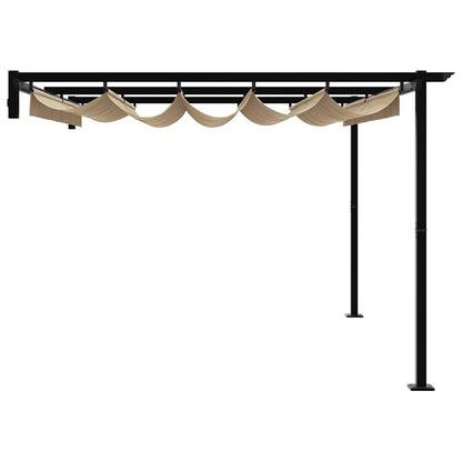 Pavillon Creme 400 x 300 x 200 cm Polyester