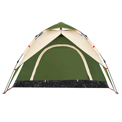 Kuppel-Campingzelt 5 Personen Weiß Verdunkelt Quick Release