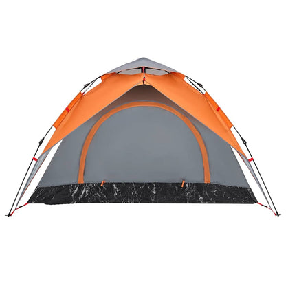 Kuppel-Campingzelt 5 Personen Weiß Verdunkelt Quick Release