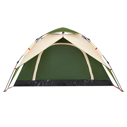 Kuppel-Campingzelt 5 Personen Weiß Verdunkelt Quick Release