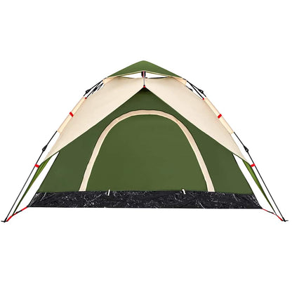 Kuppel-Campingzelt 5 Personen Weiß Verdunkelt Quick Release