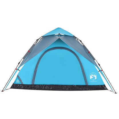 Kuppel-Campingzelt 5 Personen Weiß Verdunkelt Quick Release