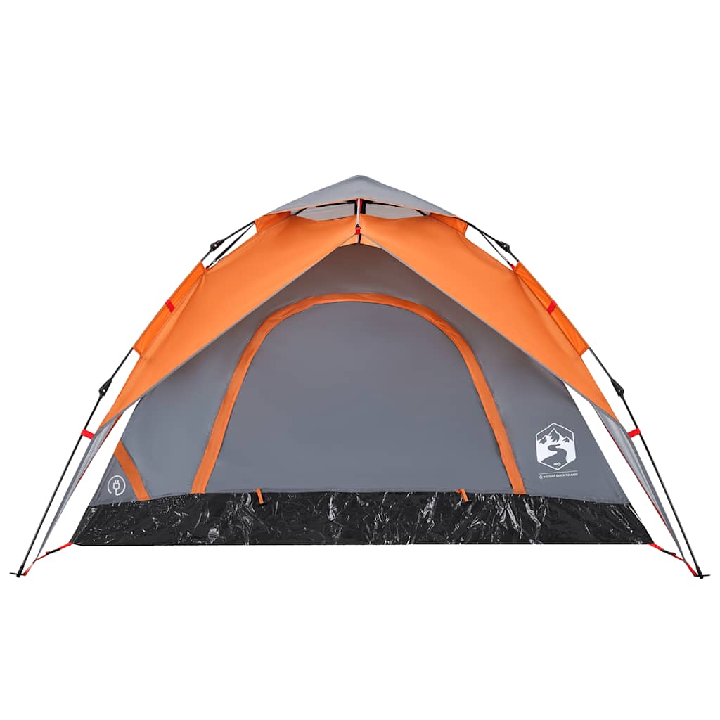 Kuppel-Campingzelt 5 Personen Weiß Verdunkelt Quick Release