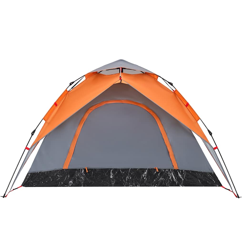Kuppel-Campingzelt 5 Personen Weiß Verdunkelt Quick Release