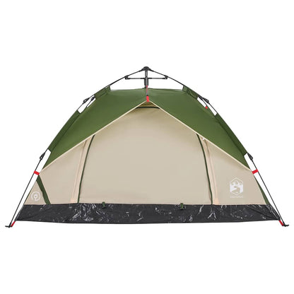 Kuppel-Campingzelt 2 Personen Weiß Verdunkelt Quick Release