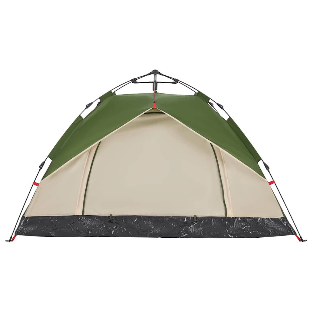 Kuppel-Campingzelt 2 Personen Weiß Verdunkelt Quick Release