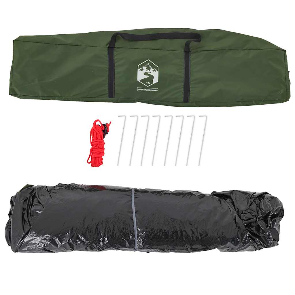 Kuppel-Campingzelt 2 Personen Weiß Verdunkelt Quick Release