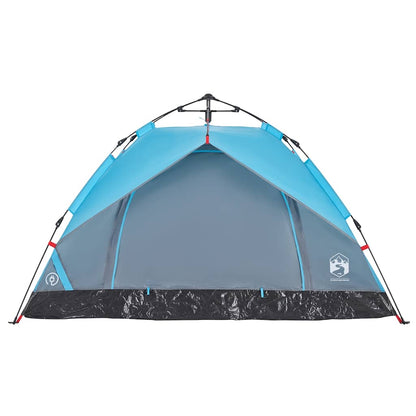 Kuppel-Campingzelt 2 Personen Weiß Verdunkelt Quick Release